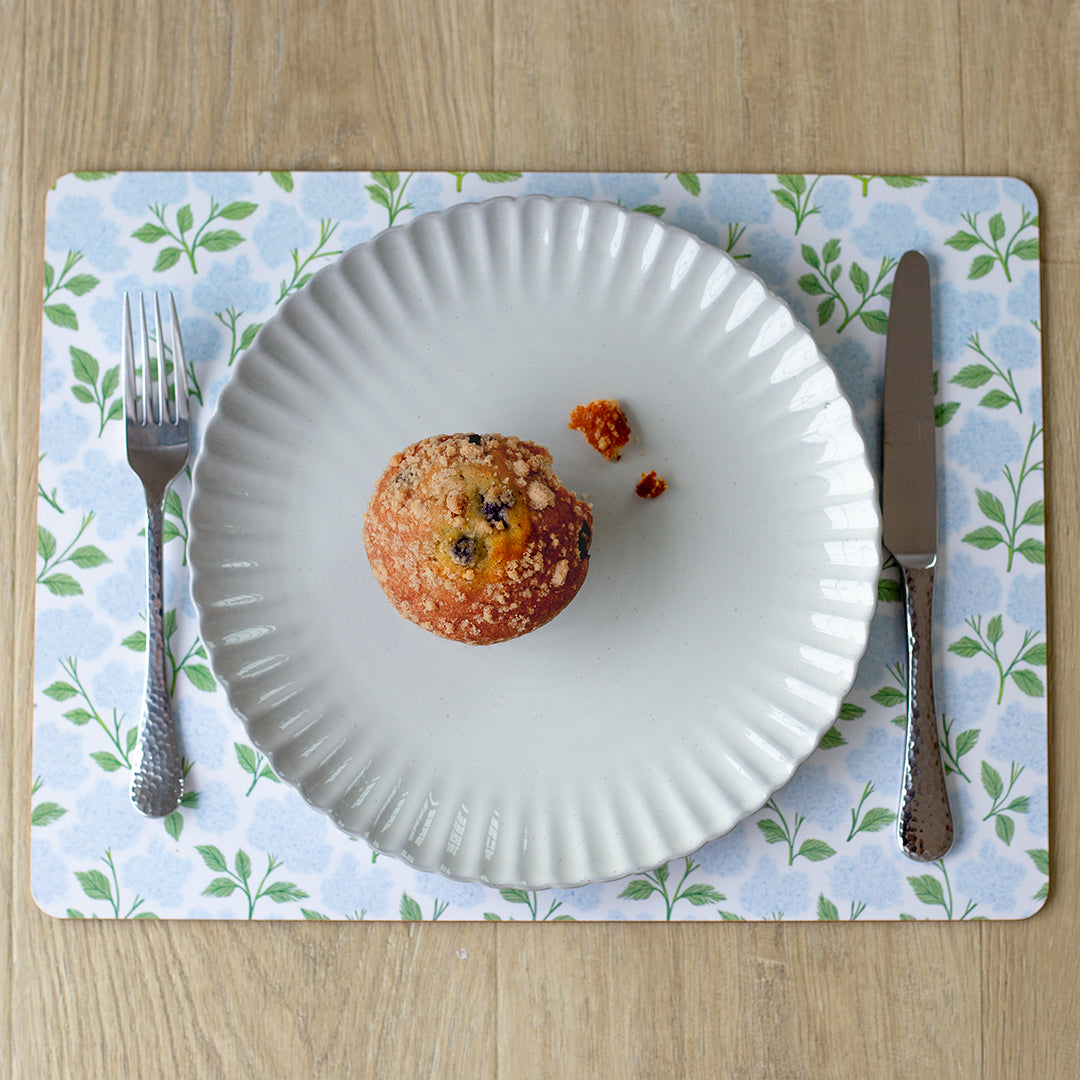 Blue Hydrangea Placemat - 4 Pack
