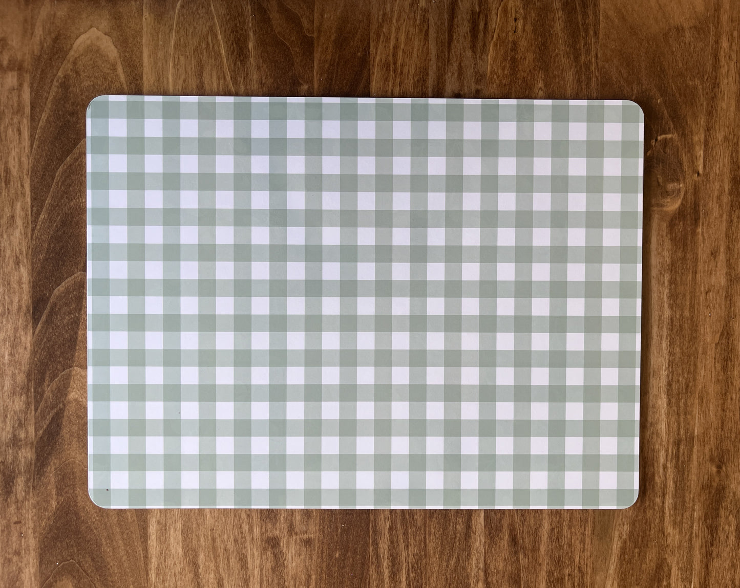 Sage Gingham Placemat