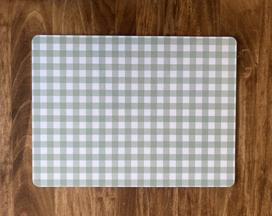 Sage Gingham Placemat